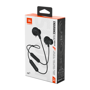 JBL Endurance Run 2 Wireless - Black - Waterproof Wireless In-Ear Sport Headphones - Detailshot 10